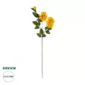 Τεχνητός Κήπος ORANGE DHALIA BRANCH  Τεχνητό Διακοσμητικό Πορτοκαλί Κλαδί Ντάλια Y115cm