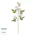 Τεχνητός Κήπος PALE PINK CLEMANTIS BRANCH  Τεχνητό Διακοσμητικό Κλαδί Ροζ Κλημεντίνα Y80cm