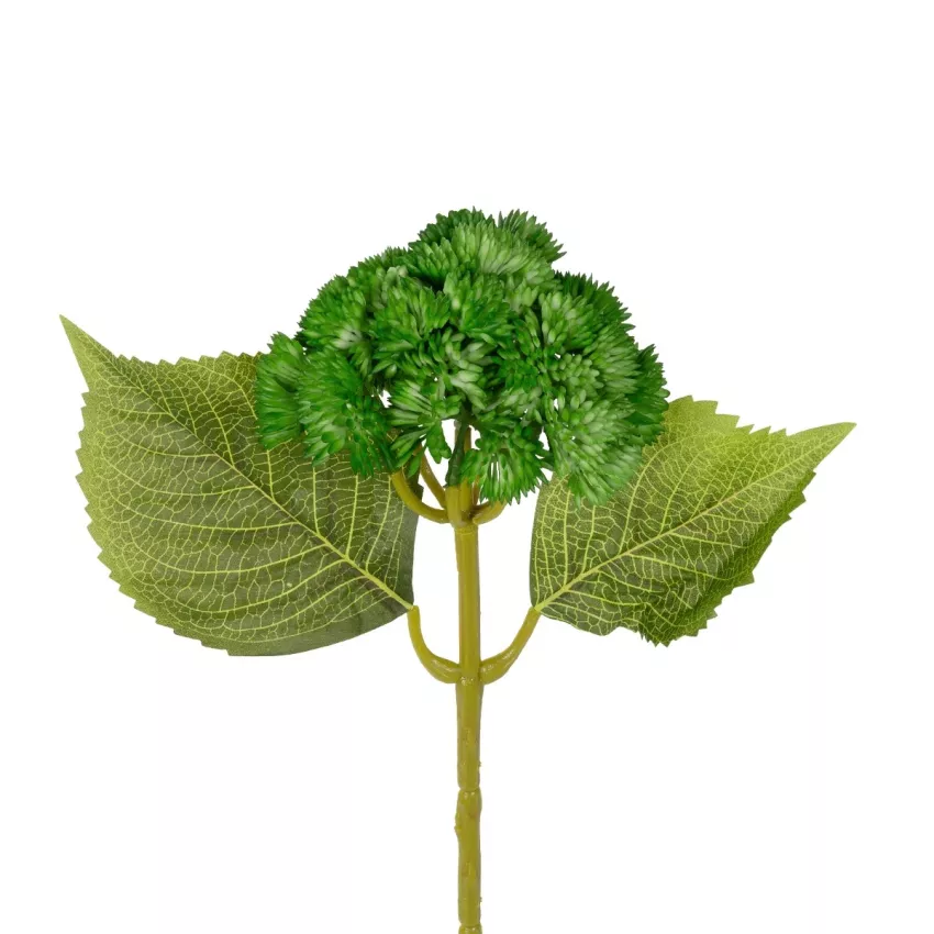 Τεχνητός Κήπος OLIVE GREEN SEDUM BRANCH  Τεχνητό Διακοσμητικό Κλαδί Πράσινο Σέδο Y38cm