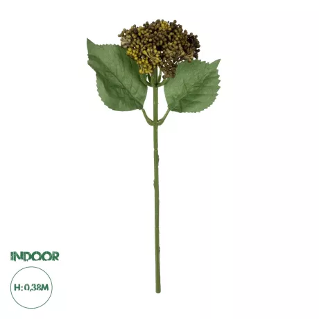 Τεχνητός Κήπος BROWN SEDUM BRANCH  Τεχνητό Διακοσμητικό Κλαδί Καφε Σέδο Y38cm