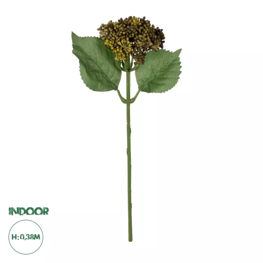 Τεχνητός Κήπος BROWN SEDUM BRANCH  Τεχνητό Διακοσμητικό Κλαδί Καφε Σέδο Y38cm