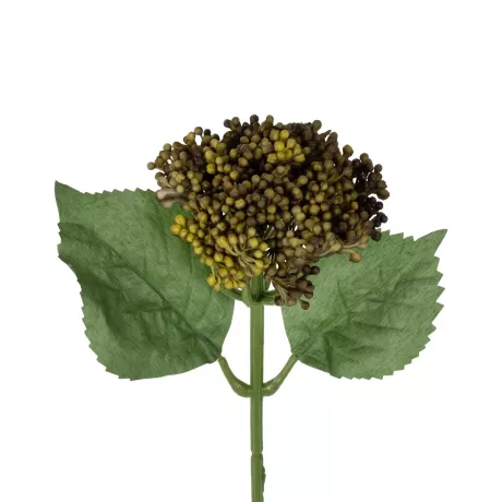 Τεχνητός Κήπος BROWN SEDUM BRANCH  Τεχνητό Διακοσμητικό Κλαδί Καφε Σέδο Y38cm