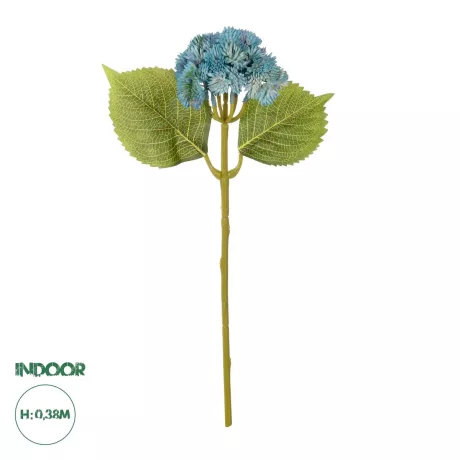Τεχνητός Κήπος SKY BLUE SEDUM BRANCH  Τεχνητό Διακοσμητικό Κλαδί Γαλάζιο Σέδο Y38cm