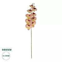 Τεχνητός Κήπος PING SALMON ORCHID BRANCH  Τεχνητό Διακοσμητικό Κλαδί  Ροζ Ορχιδέα Y95cm