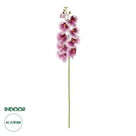 Τεχνητός Κήπος PINK ORCHID BRANCH  Τεχνητό Διακοσμητικό Κλαδί Ροζ Ορχιδέα Y95cm
