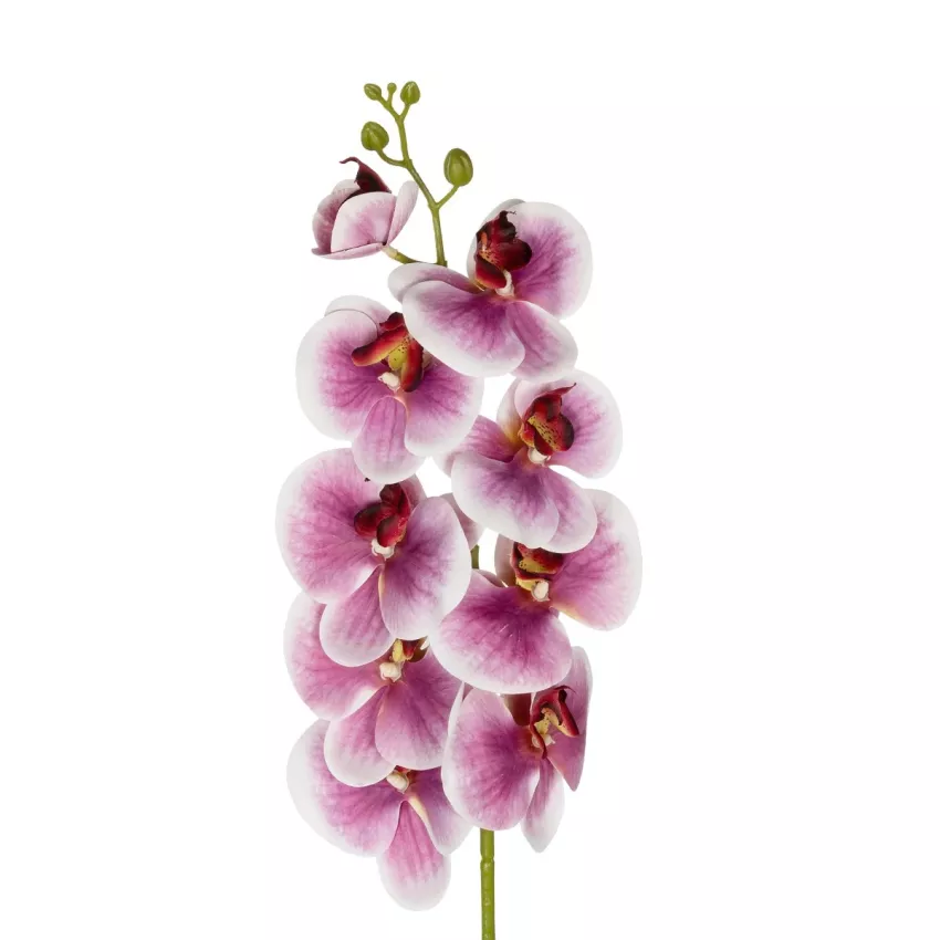 Τεχνητός Κήπος PINK ORCHID BRANCH  Τεχνητό Διακοσμητικό Κλαδί Ροζ Ορχιδέα Y95cm