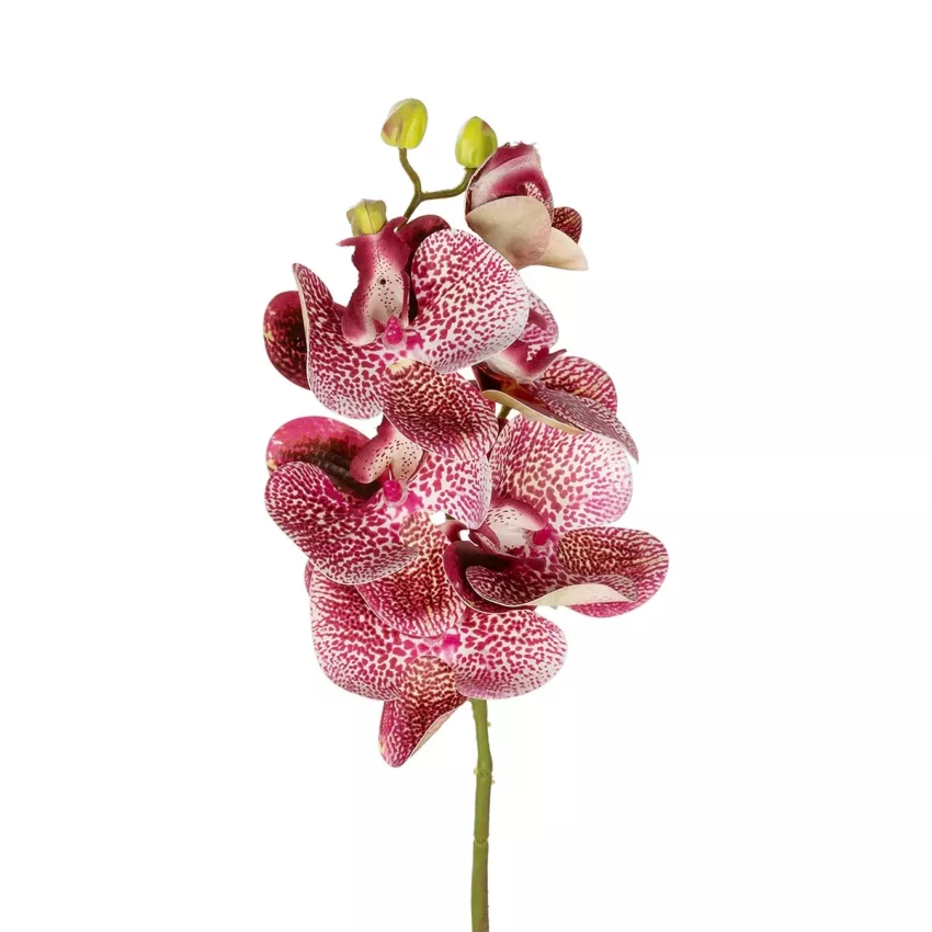 Τεχνητός Κήπος  PINK ORCHID  BRANCH  Τεχνητό Διακοσμητικό Κλαδί Ροζ Ορχιδέα Y70cm