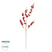 Τεχνητός Κήπος RED DANCE ORCHID BRANCH  Τεχνητό Διακοσμητικό Κλαδί Κόκκινη Ορχιδέα Y90cm