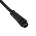 Καλώδιο Τροφοδοσίας από DC Female σε Ατερμάτιστο Καλώδιο για RGB Spot & Wall Washer Μαύρο Μ1.5 x Π1.5 x Y20cm