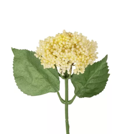 Τεχνητός Κήπος WHITE SEDUM BRANCH  Τεχνητό Διακοσμητικό Κλαδί Λευκό Σέδο Y38cm