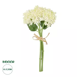 Τεχνητός Κήπος WHITE HYACINTH BOUQUET  Τεχνητό Διακοσμητικό Μπουκέτο Λευκός Υάκυνθος Y30cm