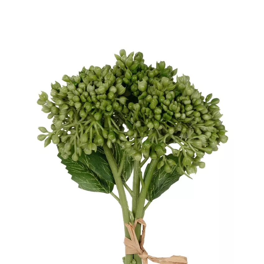 Τεχνητός Κήπος GREEN HYACINTH BOUQUET  Τεχνητό Διακοσμητικό Μπουκέτο Πράσινος Υάκυνθος Y30cm