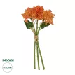 Τεχνητός Κήπος ORANGE HYACINTH BOUQUET  Τεχνητό Διακοσμητικό Μπουκέτο Πορτοκαλί Υάκυνθος Y30cm