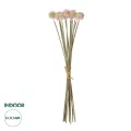 Τεχνητός Κήπος PALE PINK DANDELION BOUQET  Τεχνητό Διακοσμητικό Ταραξάκο Μπουκέτο Y54cm