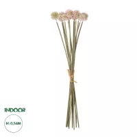 Τεχνητός Κήπος PALE PINK DANDELION BOUQET  Τεχνητό Διακοσμητικό Ταραξάκο Μπουκέτο Y54cm