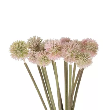 Τεχνητός Κήπος PALE PINK DANDELION BOUQET  Τεχνητό Διακοσμητικό Ταραξάκο Μπουκέτο Y54cm