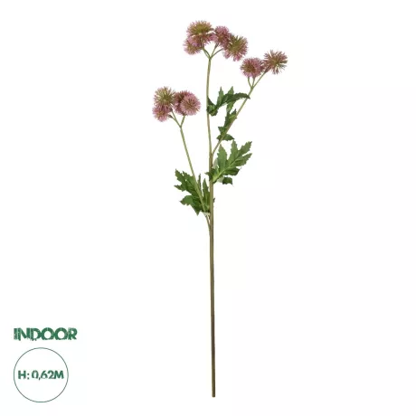 Τεχνητός Κήπος PURPLE DANDELION BOUQET  Τεχνητό Διακοσμητικό Ταραξάκο Μπουκέτο Y62cm