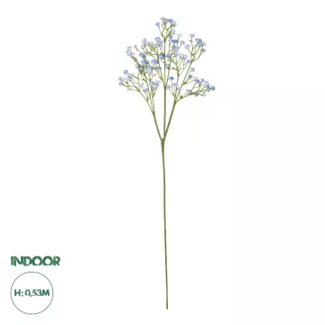 Τεχνητός Κήπος BLUE BRANCH BABY BREATH 21296 Τεχνητό Διακοσμητικό Κλαδί Μπλέ Γυψοφίλης Y53cm