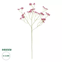 Τεχνητός Κήπος PINK BRANCH BABY BREATH  Τεχνητό Διακοσμητικό Κλαδί Ροζ Γυψοφίλης Y53cm