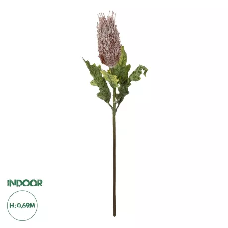 Τεχνητός Κήπος PURPLE STUPA FRUIT BRANCH  Τεχνητό Διακοσμητικό Κλαδί Στίπα  Y69cm