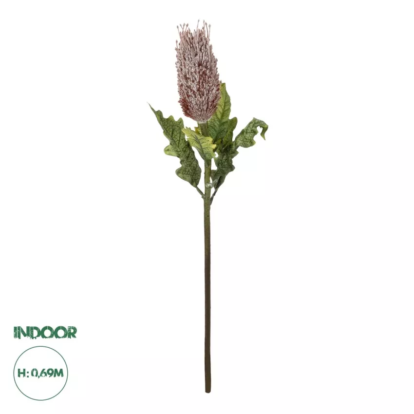 Τεχνητός Κήπος PURPLE STUPA FRUIT BRANCH  Τεχνητό Διακοσμητικό Κλαδί Στίπα  Y69cm