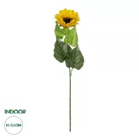Τεχνητός Κήπος YELLOW SUNFLOWER BRANCH  Τεχνητό Διακοσμητικό Κλαδί Ηλιοτρόπιο Κίτρινο Y62cm