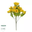 Τεχνητός Κήπος YELLOW SUNFLOWER BRANCH  Τεχνητό Διακοσμητικό Κλαδί Ηλιοτρόπιο Κίτρινο Y49cm