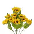 Τεχνητός Κήπος YELLOW SUNFLOWER BRANCH  Τεχνητό Διακοσμητικό Κλαδί Ηλιοτρόπιο Κίτρινο Y49cm