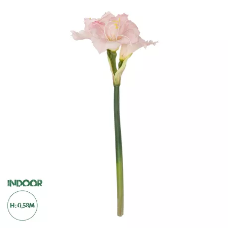 Τεχνητός Κήπος PINK KAFFIR LILY BRANCH  Τεχνητό Διακοσμητικό Κλαδί Ροζ Κρίνο Y58cm