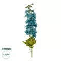 Τεχνητός Κήπος BLUE DELPHINIUM FLOWER BRANCH  Τεχνητό Διακοσμητικό Κλαδί Δελφίνιο Y48cm