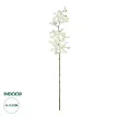 Τεχνητός Κήπος WHITE VANDA ORCHID BRANCH  Τεχνητό Διακοσμητικό Κλαδί Λευκή Ορχιδέα Y82cm