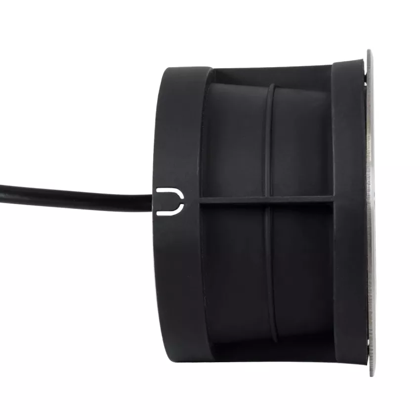 UNDERWATER-GUNE  Υποβρύχιο Χωνευτό Φωτιστικό Σποτ Ειδικό για Σιντριβάνια LED 12W 1200lm 60° DC 24V Αδιάβροχο IP68 Φ10 x Υ7.5cm Ψυχρό Λευκό 6000K - Ανοξείδωτο Ατσάλι