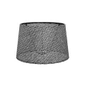 COVER Μοντέρνο Φωτιστικό Καπέλο Γκρί Διάτρητο Ύφασμα - Μ38 x Π38 x Υ30cm COVER Μοντέρνο Φωτιστικό Καπέλο Γκρί Διάτρητο Ύφασμα - Μ38 x Π38 x Υ30cm