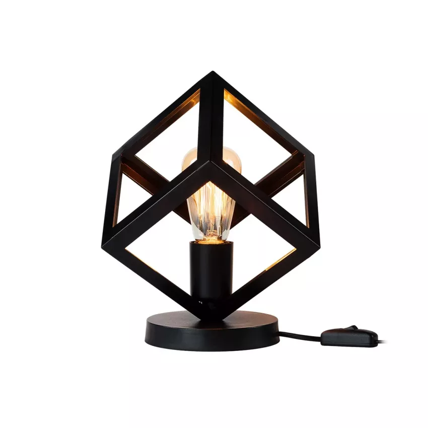 DISE Μοντέρνο Eπιτραπέζιο Φωτιστικό Μονόφωτο 1 x E27 IP20 Μαύρο Πλαστικό - Μ28 x Π28 x Υ29cm DISE Μοντέρνο Eπιτραπέζιο Φωτιστικό Μονόφωτο 1 x E27 IP20 Μαύρο Πλαστικό - Μ28 x Π28 x Υ29cm