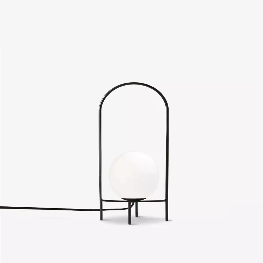 SPIDY Μοντέρνο Eπιτραπέζιο Φωτιστικό Μονόφωτο 1 x E27 IP20 Μαύρο Μέταλλο με Λευκό Γυαλί - Μ20 x Π20 x Υ37cm SPIDY Μοντέρνο Eπιτραπέζιο Φωτιστικό Μονόφωτο 1 x E27 IP20 Μαύρο Μέταλλο με Λευκό Γυαλί - Μ20 x Π20 x Υ37cm