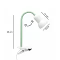 TAVOLO  Παιδικό Eπιτραπέζιο Φωτιστικό Μονόφωτο 1 x E27 IP20 Πράσινο & Λευκό Πλαστικό - Μ11 x Π9 x Υ35cm