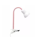 TAVOLO  Παιδικό Eπιτραπέζιο Φωτιστικό Μονόφωτο 1 x E27 IP20 Ροζ & Λευκό Πλαστικό - Μ11 x Π9 x Υ35cm