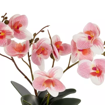 Τεχνητός Κήπος PINK ORCHID  Διακοσμητικό Φυτό Ροζ Ορχιδέα  Υ30cm
