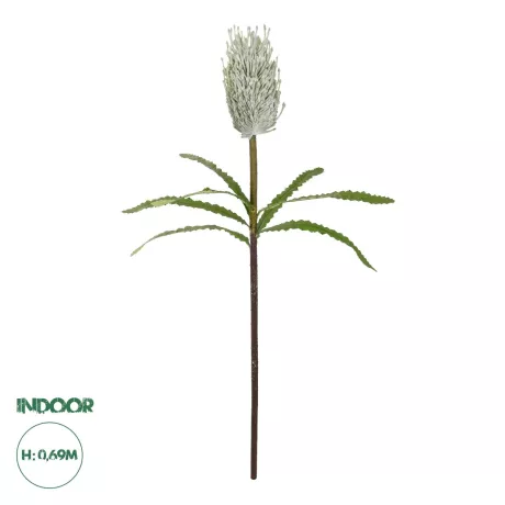 Τεχνητός Κήπος WHITE STUPA FRUIT BRANCH  Τεχνητό Διακοσμητικό Κλαδί Στίπα Y69cm