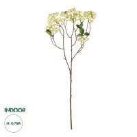 Τεχνητός Κήπος WHITE BERRIES FRUIT BRANCH  Τεχνητό Διακοσμητικό Κλαδί Λευκό Γκί Y96cm