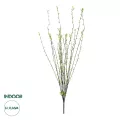 Τεχνητός Κήπος GREEN WILLOW FLOWER BRANCH  Τεχνητό Διακοσμητικό Κλαδί Λευκή Ιτιά Y86cm