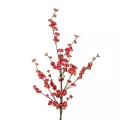 Τεχνητός Κήπος CHINESE RED PLUM BLOSSOM BRANCH  Τεχνητό Διακοσμητικό Κλαδί Κόκκινης Κερασίας Y113cm