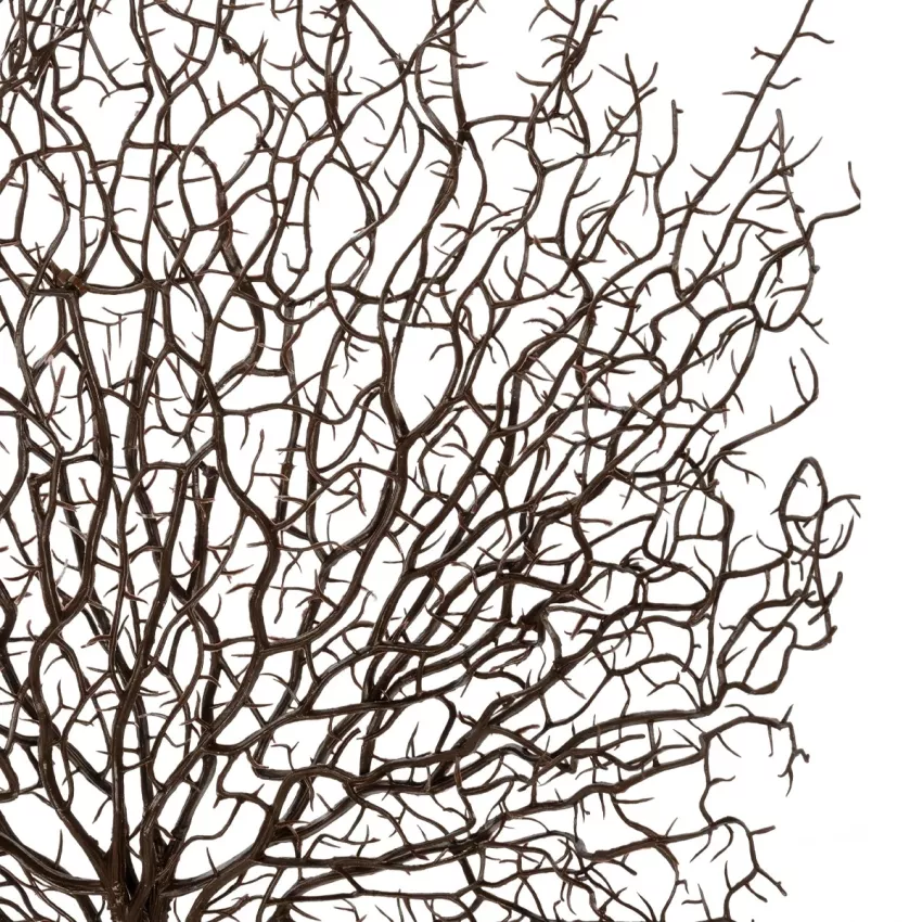 Τεχνητός Κήπος BROWN COLAR BRANCH  Τεχνητό Διακοσμητικό Κλαδί Καφέ Koράλι Y49cm