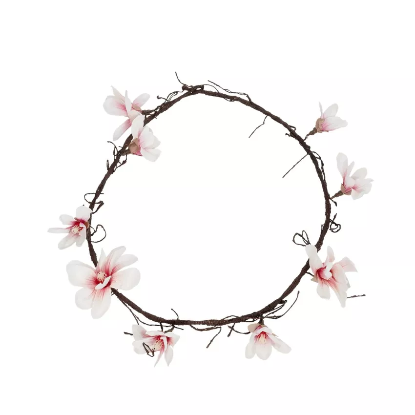 Τεχνητός Κήπος MANGOLIA FLOWER VINE  Τεχνητό Διακοσμητικό Κλαδί Μανόλιας  Y185cm