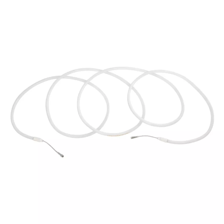 GLOBOSTAR® NEOTUBE  Ταινία Neon Flex LED 18W/m 900lm/m 360° DC 24V Αδιάβροχο IP65 60 x SMD5050 Chip/m Πολύχρωμο RGB Dimmable - Sanan SMD Chip - Μ500 x Π2.1 x Υ2.1cm - Ρολό 5 Μέτρων