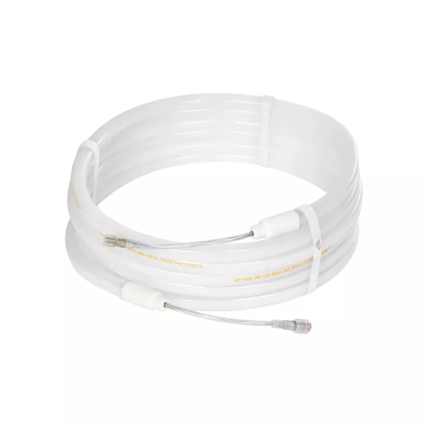 GLOBOSTAR® NEOTUBE  Ταινία Neon Flex LED 18W/m 900lm/m 360° DC 24V Αδιάβροχο IP65 60 x SMD5050 Chip/m Πολύχρωμο RGB Dimmable - Sanan SMD Chip - Μ500 x Π2.1 x Υ2.1cm - Ρολό 5 Μέτρων