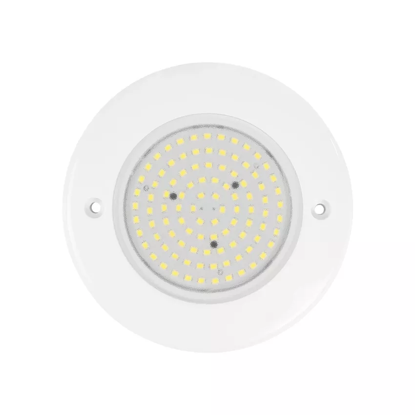 GLOBOSTAR® POOLARTY  Υποβρύχιο Φωτιστικό για Σιντριβάνια/Πισίνες LED 8W 680lm 120° DC 12V Αδιάβροχο IP68 Ψυχρό Λευκό 6000K Dimmable - Bridgelux SMD Chip - 1m VDE Rubber Καλώδιο - Μ13 x Π13 x Υ2cm