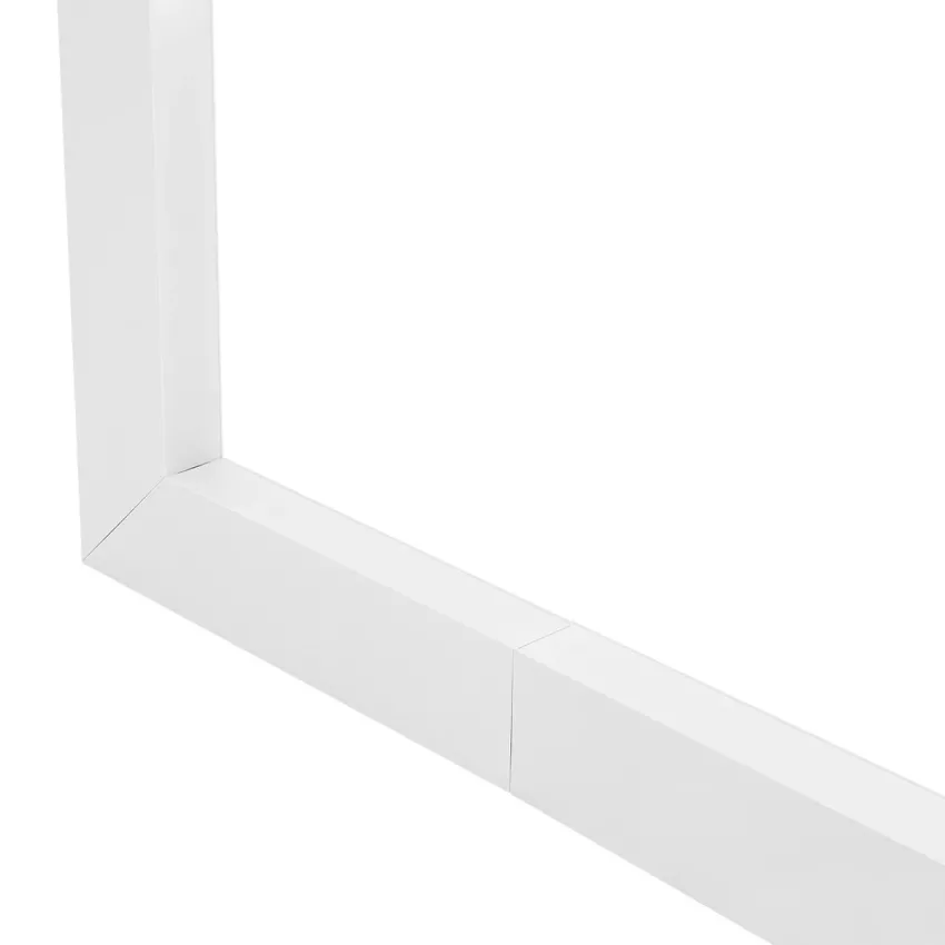 GLOBOSTAR® ALP-CORNER-IN90 LUMILINE  Επιφανειακό / Κρεμαστό Προφίλ Αλουμινίου Γωνία με Λευκό Γαλακτερό Πατητό Κάλυμμα για Ταινίες LED IP20 - Λευκό Ματ - Μ30 x Π3.5 x Υ7cm