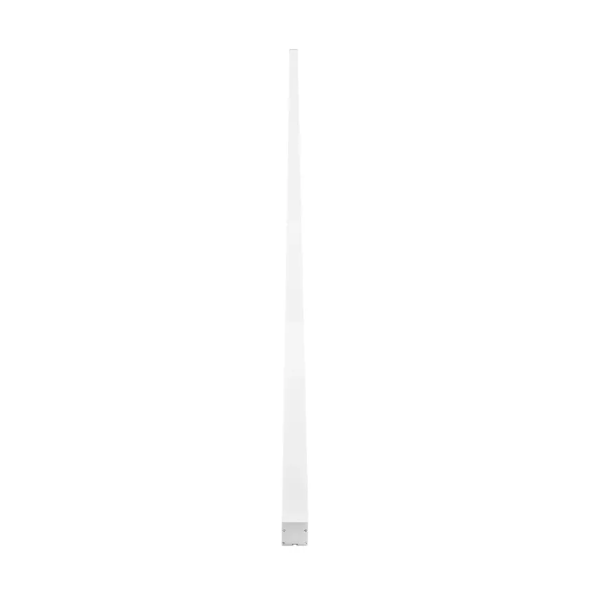 GLOBOSTAR® ALP-LINEAR BRIGHTRAIL -3M Επιφανειακό / Κρεμαστό Προφίλ Αλουμινίου με Λευκό Γαλακτερό Πατητό Κάλυμμα για Ταινίες LED IP20 - Λευκό Ματ - Μ300 x Π5 x Υ7.5cm