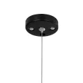 GLOBOSTAR® ALP-LINEAR BRIGHTRAIL -3M Επιφανειακό / Κρεμαστό Προφίλ Αλουμινίου με Λευκό Γαλακτερό Πατητό Κάλυμμα για Ταινίες LED IP20 - Μαύρο Ματ - Μ300 x Π5 x Υ7.5cm